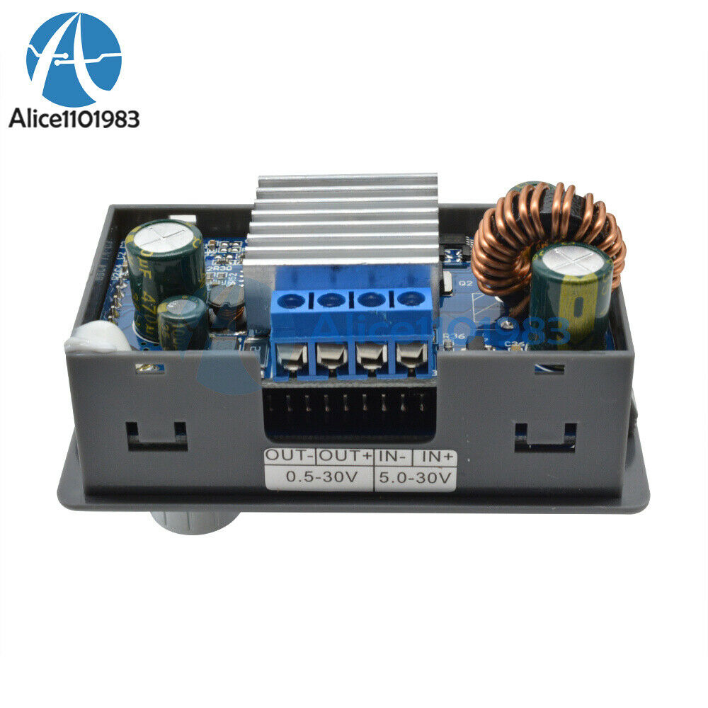 2PCS DC-DC Buck Boost Converter CC CV Output 0.5-30V Power Supply Module
