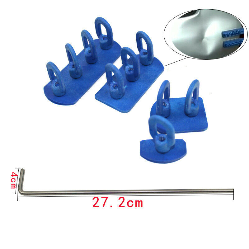 Car Body Sheet Metal Dent Repair Kits Push Hail Puller Tool Kit L-shaped Tie Rod