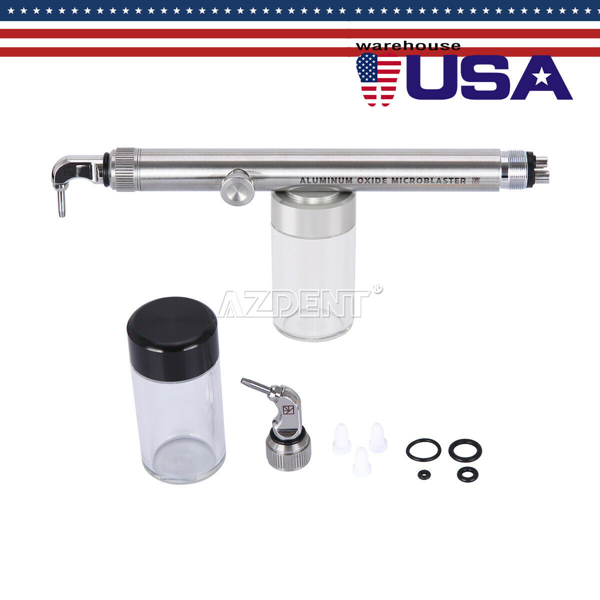 Dental Alumina Sandblasting Gun Air Abrasion Polisher Microetcher Sandblasting