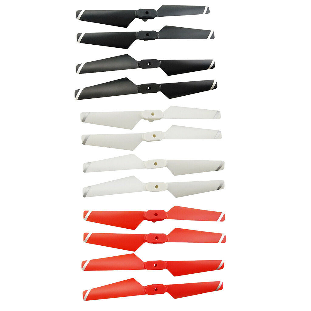 4pcs RC Drone Propeller Props (CW+CCW) for XS809 XS809W XS809HW XS809S White