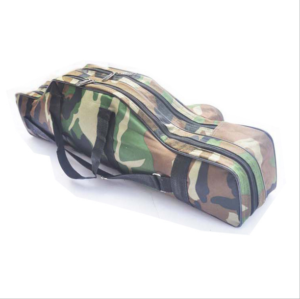 Fishing Rod Carrier Bag Double Layer Fishing Lure Hook Tackle Case Waterproof