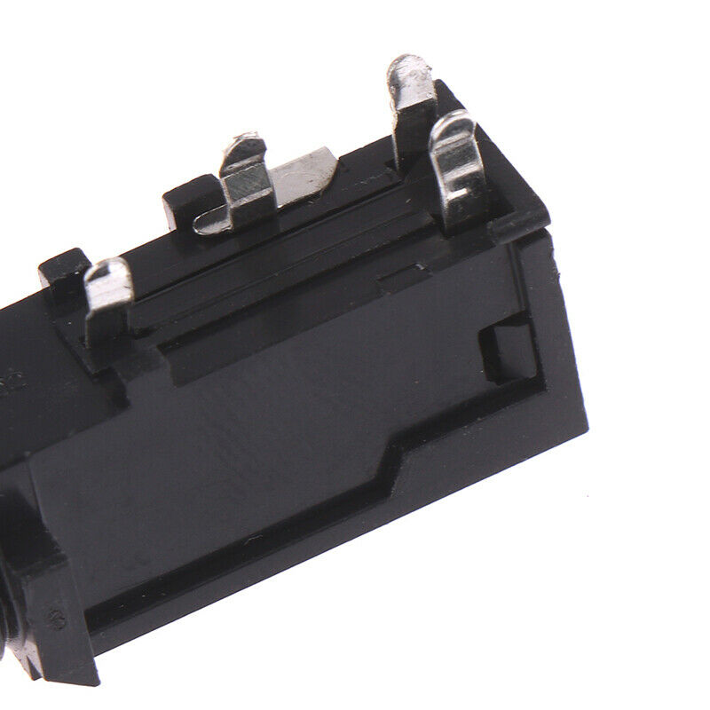 3pcs/lot 6.35mm Jack stereo female socket connector audio adapter 4pin UK.l8