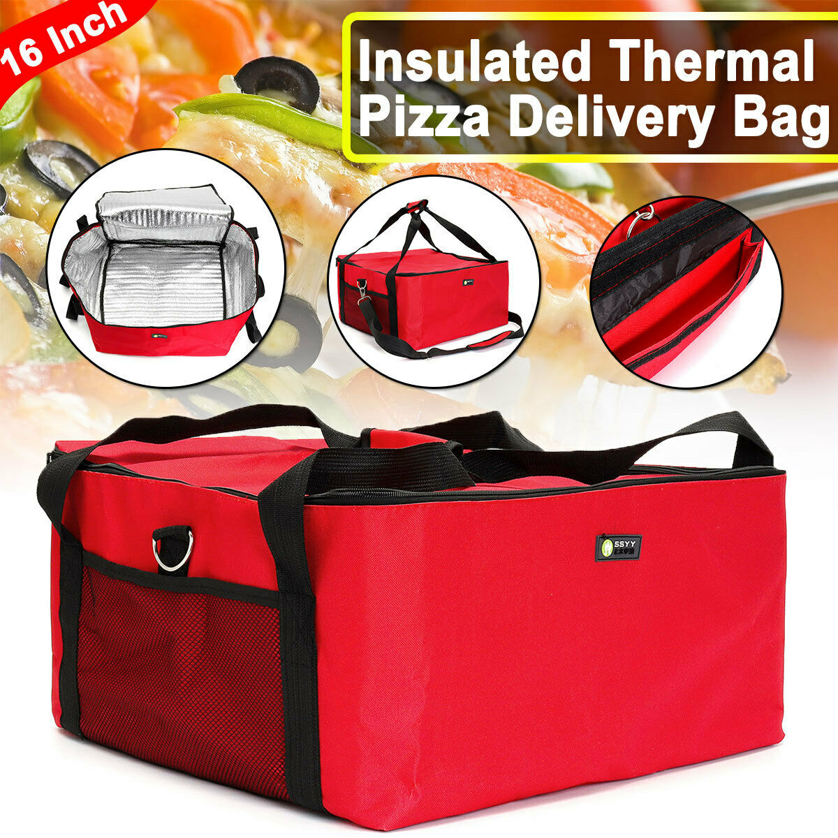 Bag Insulated Thermal Food Storage  Holds 16 inch  ï¼ï¼ ï¼ï¼ â˜ª