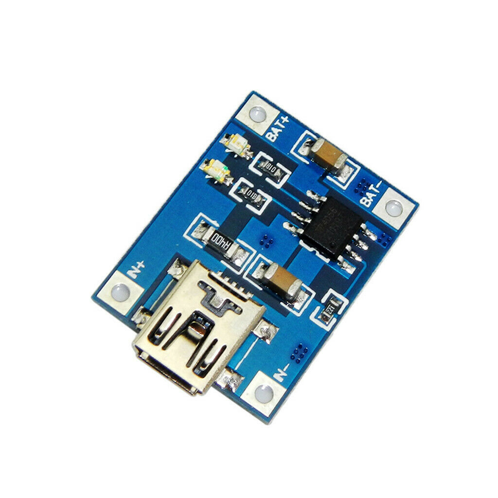 1A 4.5-5.5V Micro USB Lithium Battery Power Charger Module Pack of 10