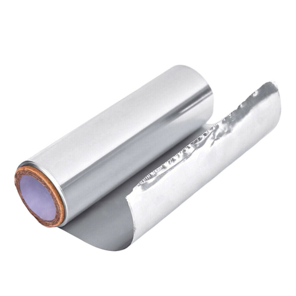 Professional Oil-proof Thickened Coloring Foil Sheets Tinting Tinfoil Roll