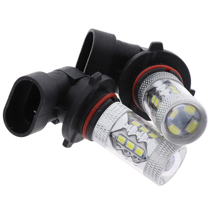 2x Super Bright White LED 9006 HB4 High Power 80W Fog Light Driving Bulbs DRL Rf