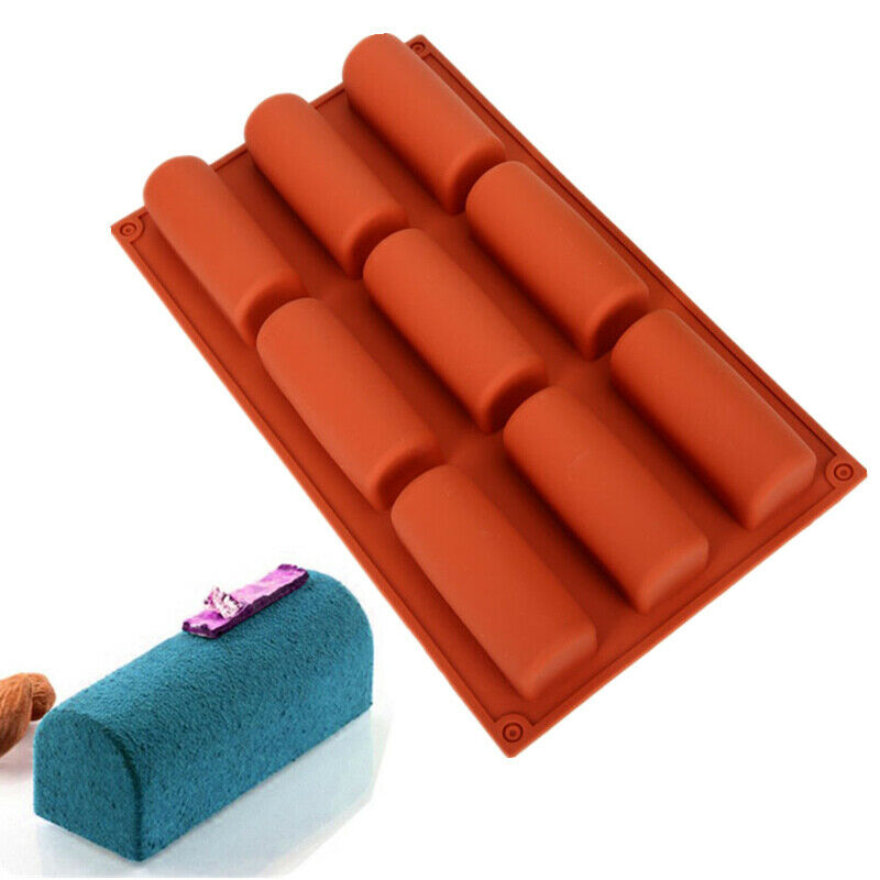 Silicone Mold Stick Shape for Chocolate Mousse Cake Dessert  DIY Baking M.l8