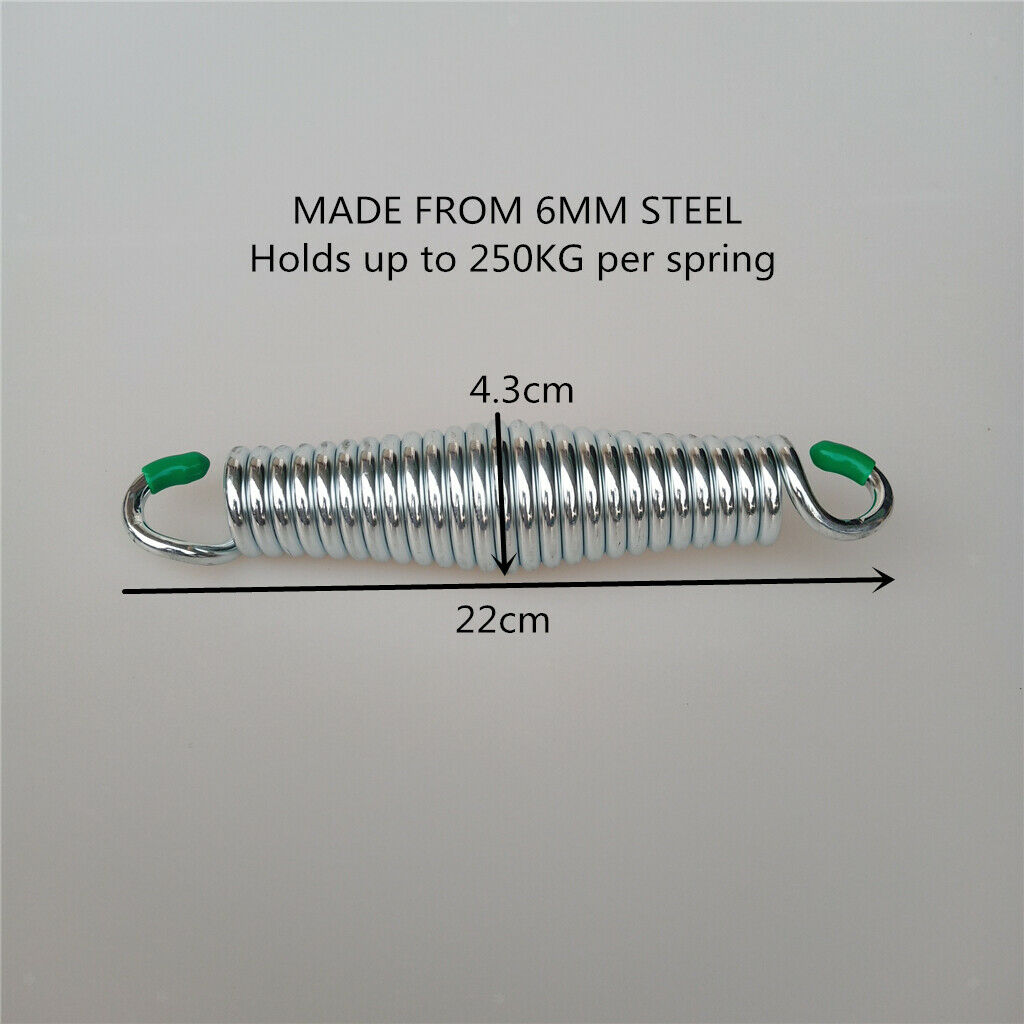 250KG Capacity Hammock Spring 8.7inch Sturdy Steel Premium Barrel Shape for