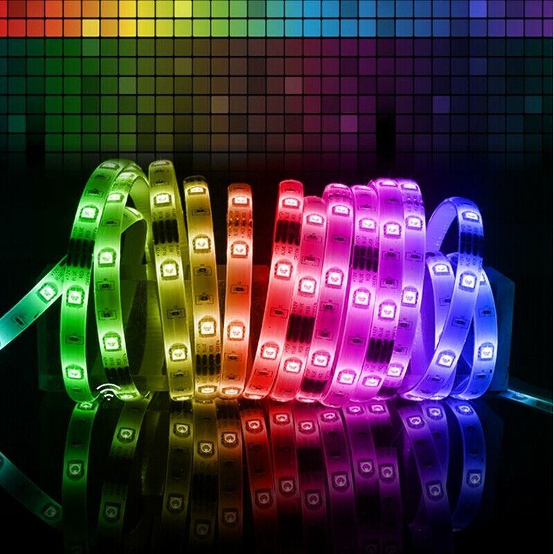 Led Strip Lights RGB 5050 LED Tape Lights Flexible Color Changing LED Lights wY6