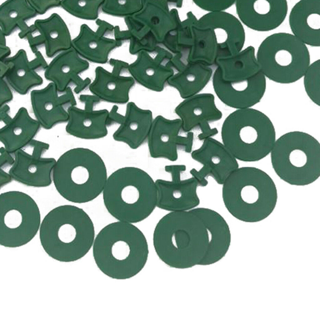 100Pcs Greenhouse Twist Clips & Corner Extenders for Aluminium Greenhouse