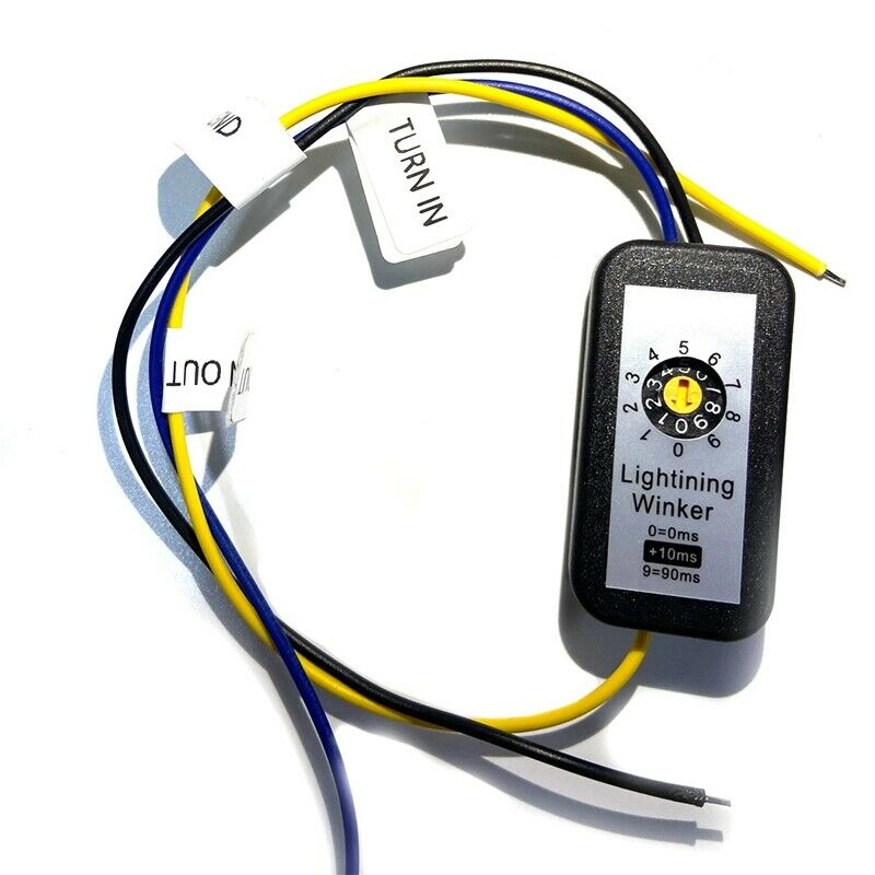 Car Dynamic Turn Signal Indicator LED Taillight Module Cable Wire Harness for T8