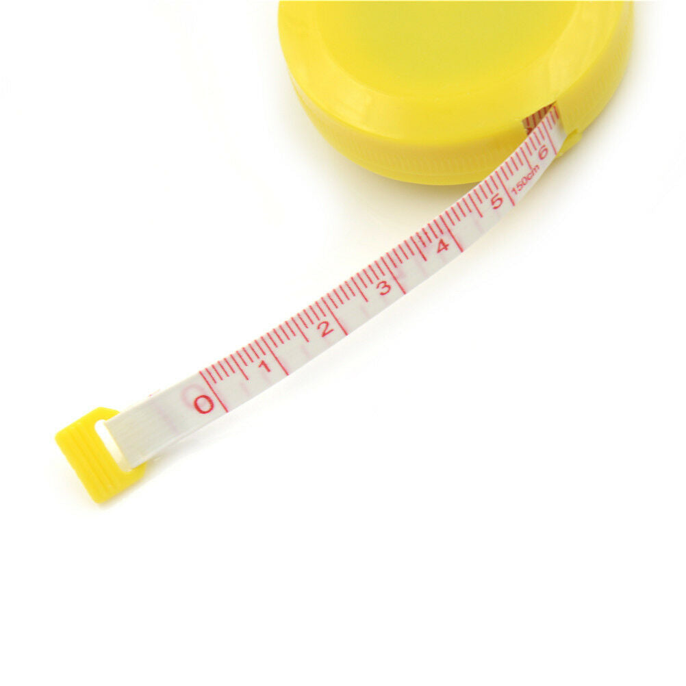 5X Portable Retractable Body Measuring Ruler Sewing Cloth Tailor Tape 60".l8