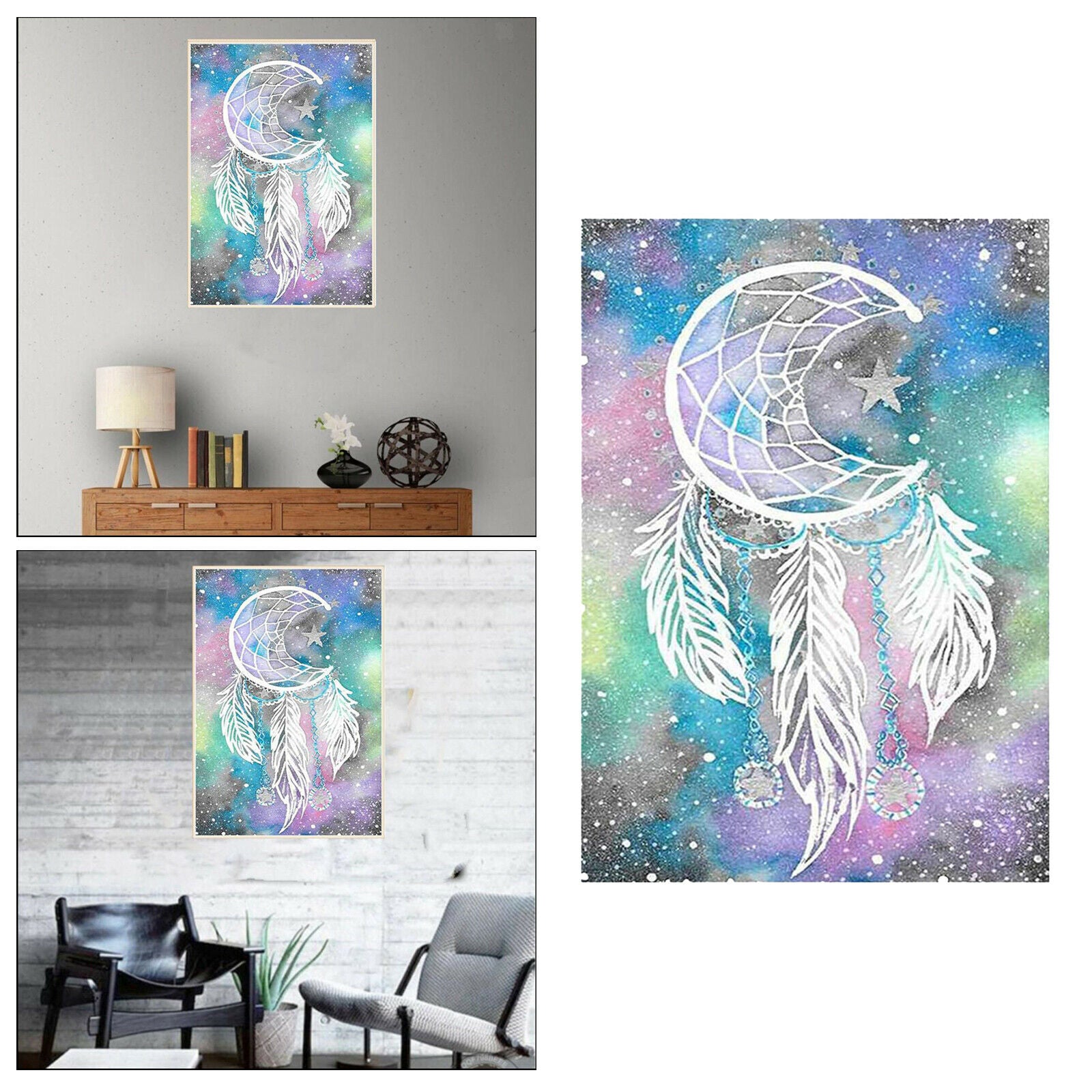 5D Diamond Painting Dreamcatcher Cross Stitch Mosaic Picture Of Rhinestones