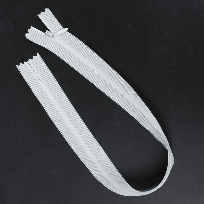 6pcs/lot Invisible zipper Back cushion Skirt Hidden Nylon Zipper for sewing/GaD1