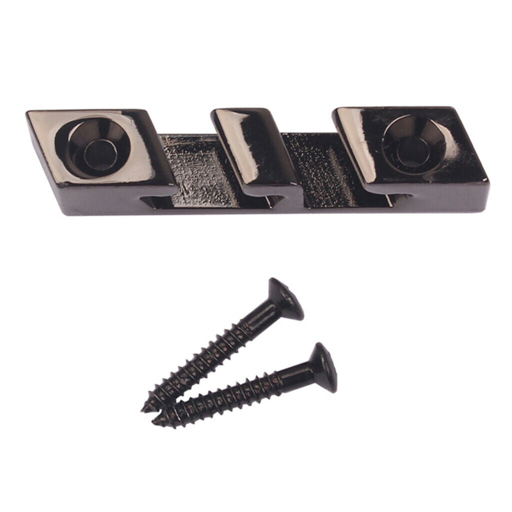 Roller String Retainer Mounting Tree Guide for 3 String Bass Guitar Box Guitar