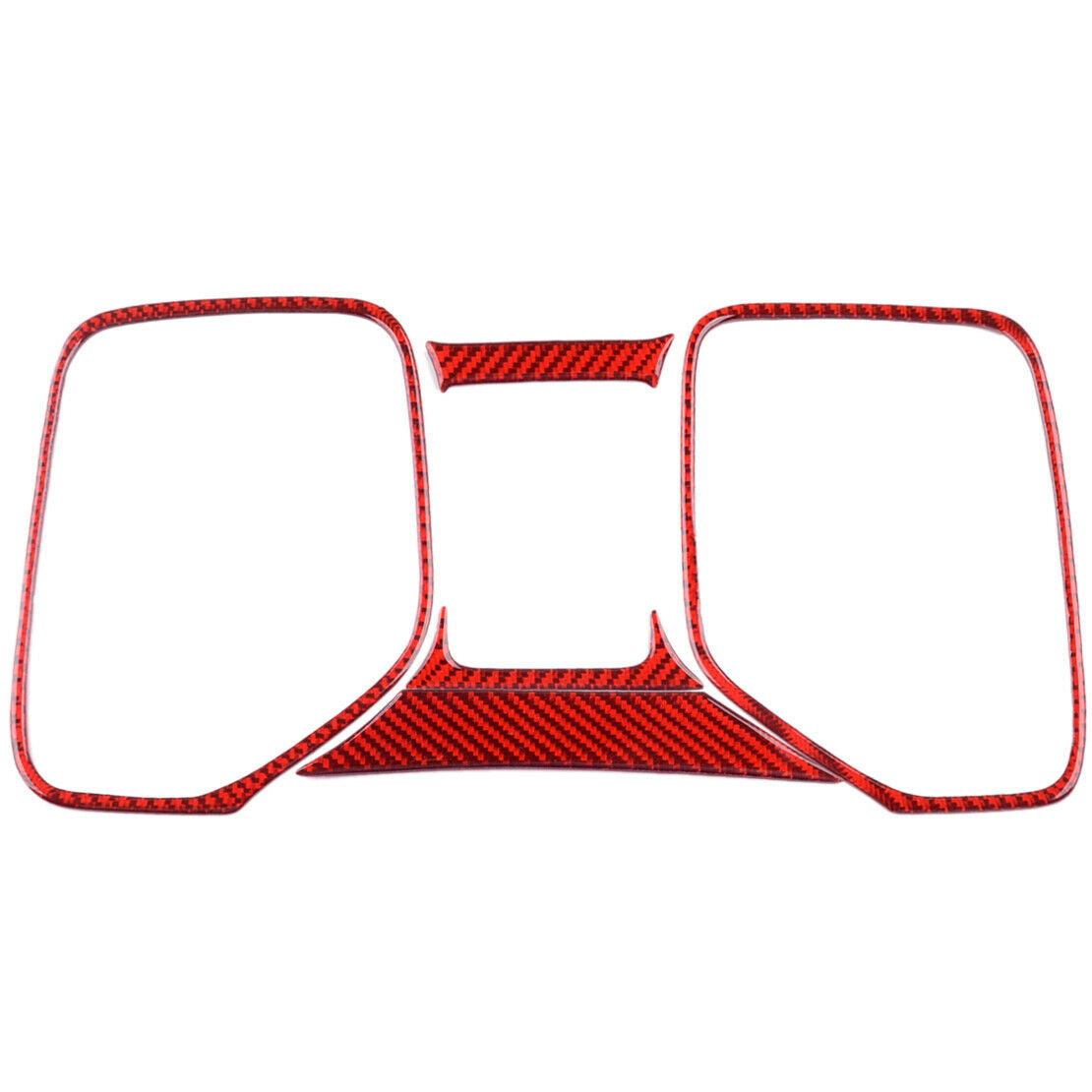 Carbon Fiber Instrument Speedometer Cover Trim Frame Fit for Camaro 2010 to 2015