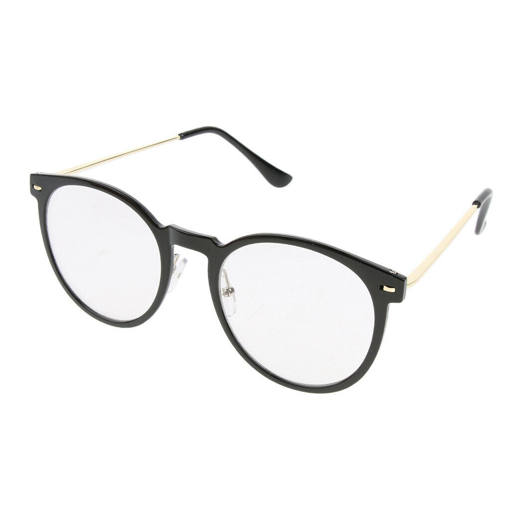 Fashion Unisex Retro Spectacles Eyeglasses Round Frame Eyewear Glasses 03