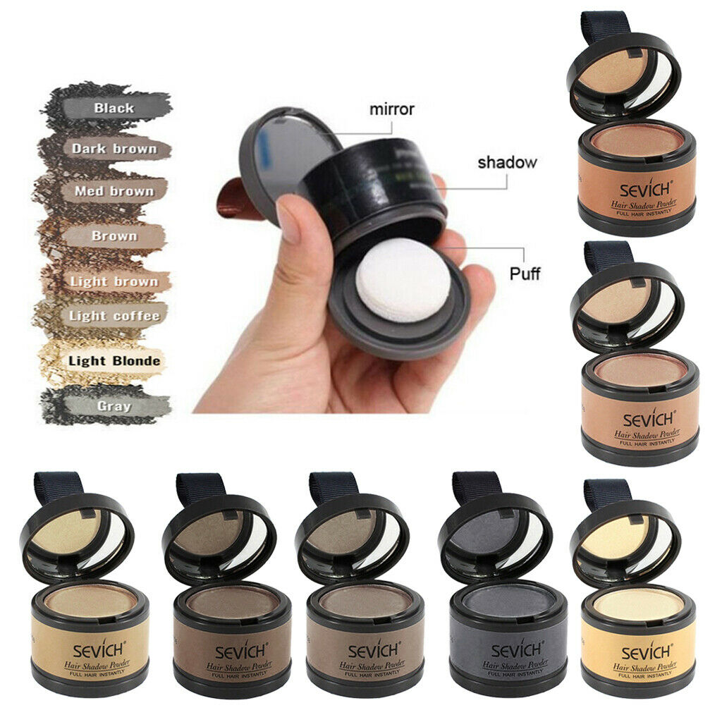 Hairline Forehead Repair Powder Hair Line Roots Cover Concealer Shade Black