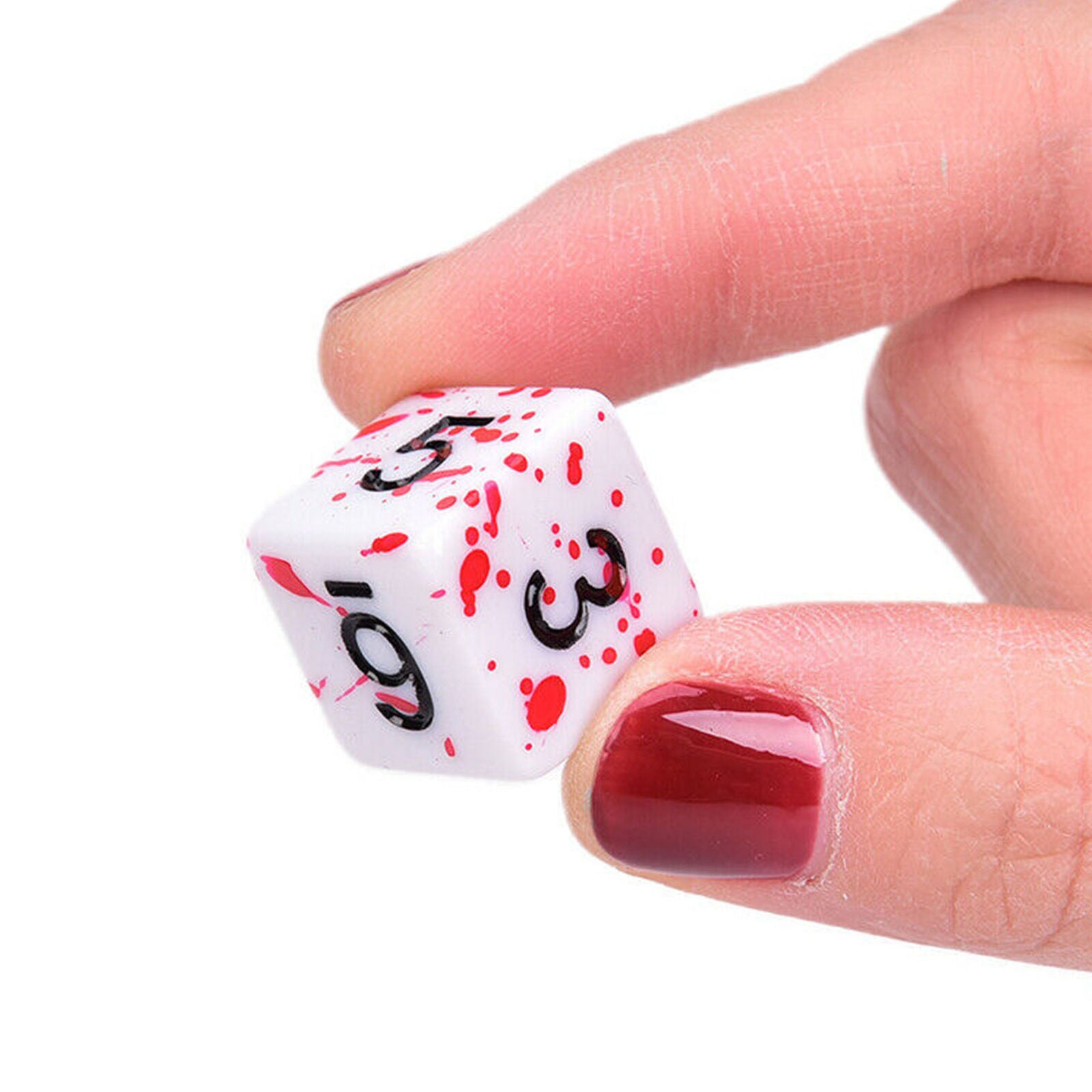 7Pcs/Set Polyhedral Games Dice Multi Sides Dice for Board Game Bloody
