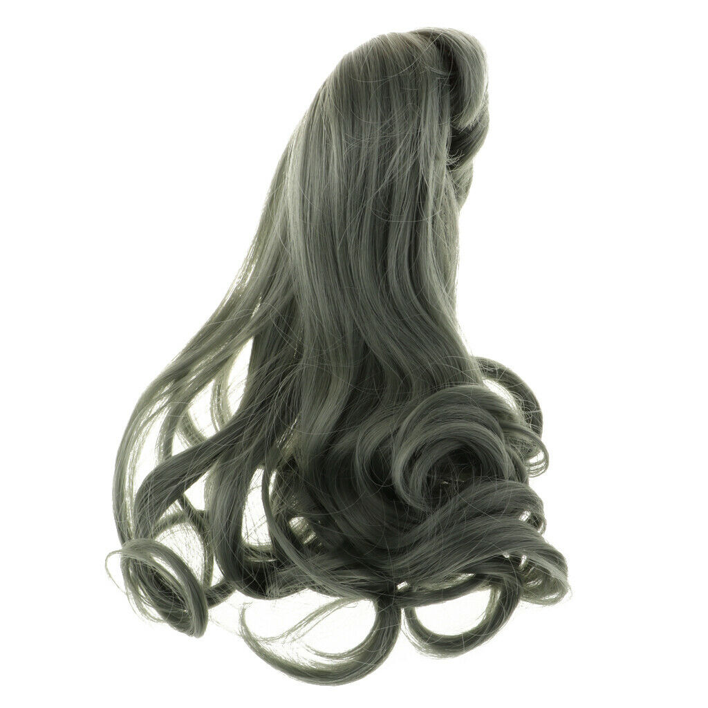 Elegant Wavy Curly Hair with Neat Bangs for Night Lolita, Supper , MSD DZ