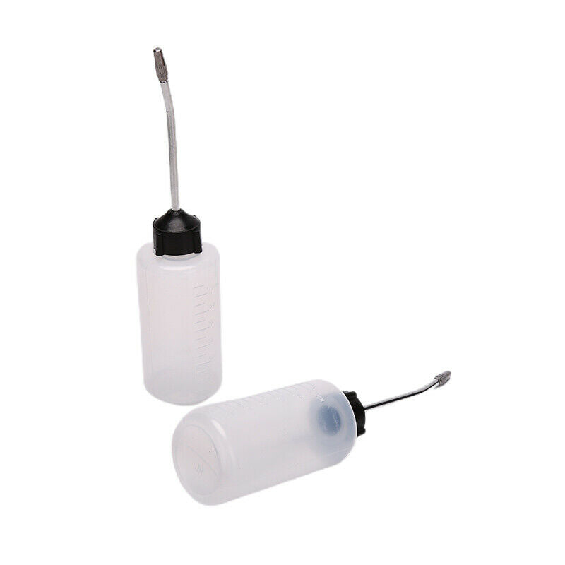 2PCS Plastic Long Nozzle Storage Pot Oil Dispenser Portable Sewing Oil Sp.l8
