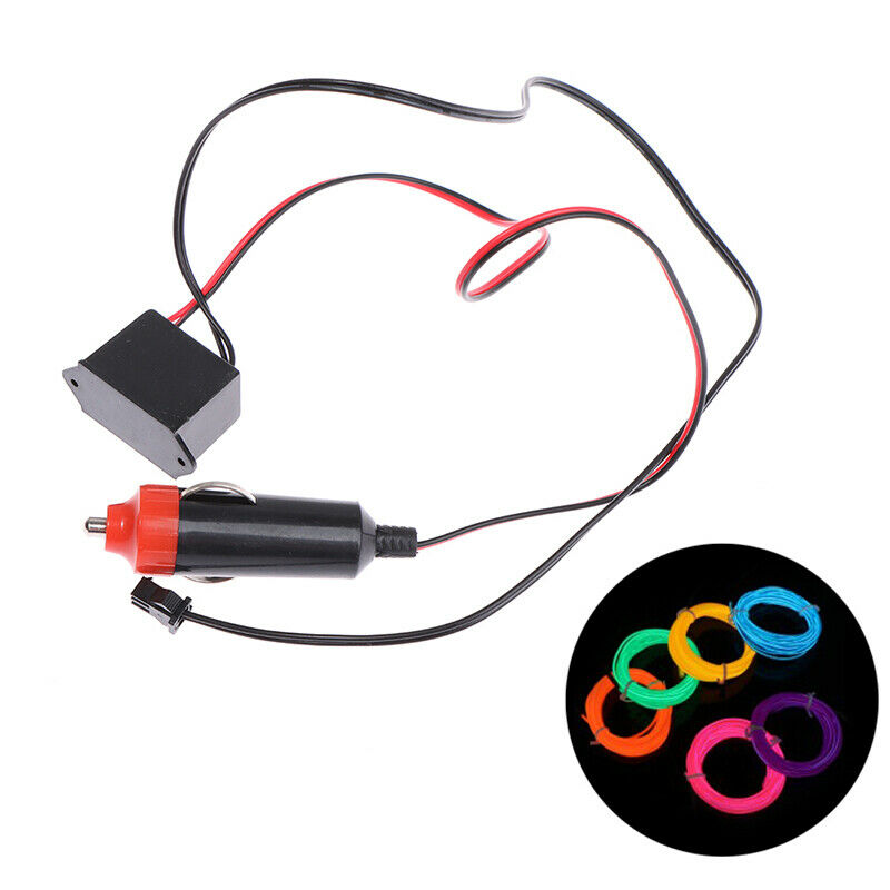 12V Adapter Driver Controller Inverter For 1-5M El Wire Electroluminescen.l8