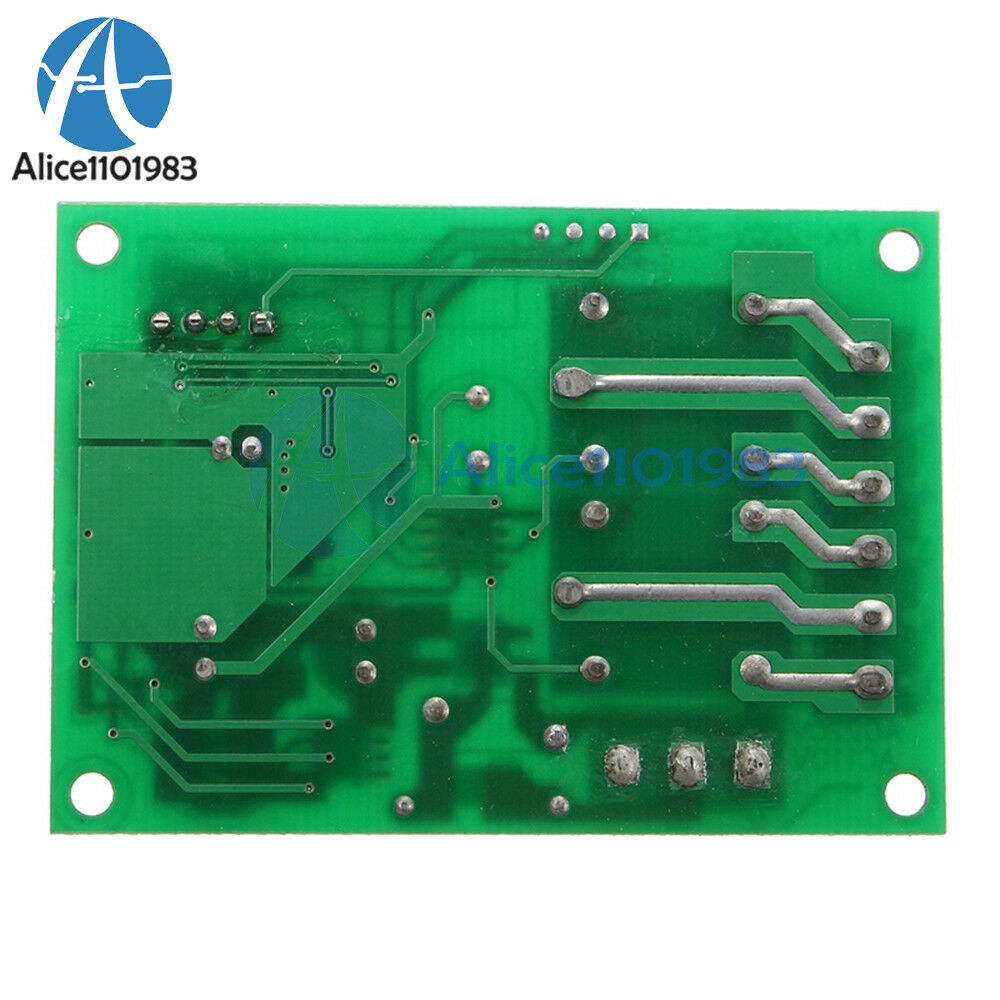 AC 220V 433MHz 2CH Channel Wireless RF Relay Remote Control Switch Receiver 10A