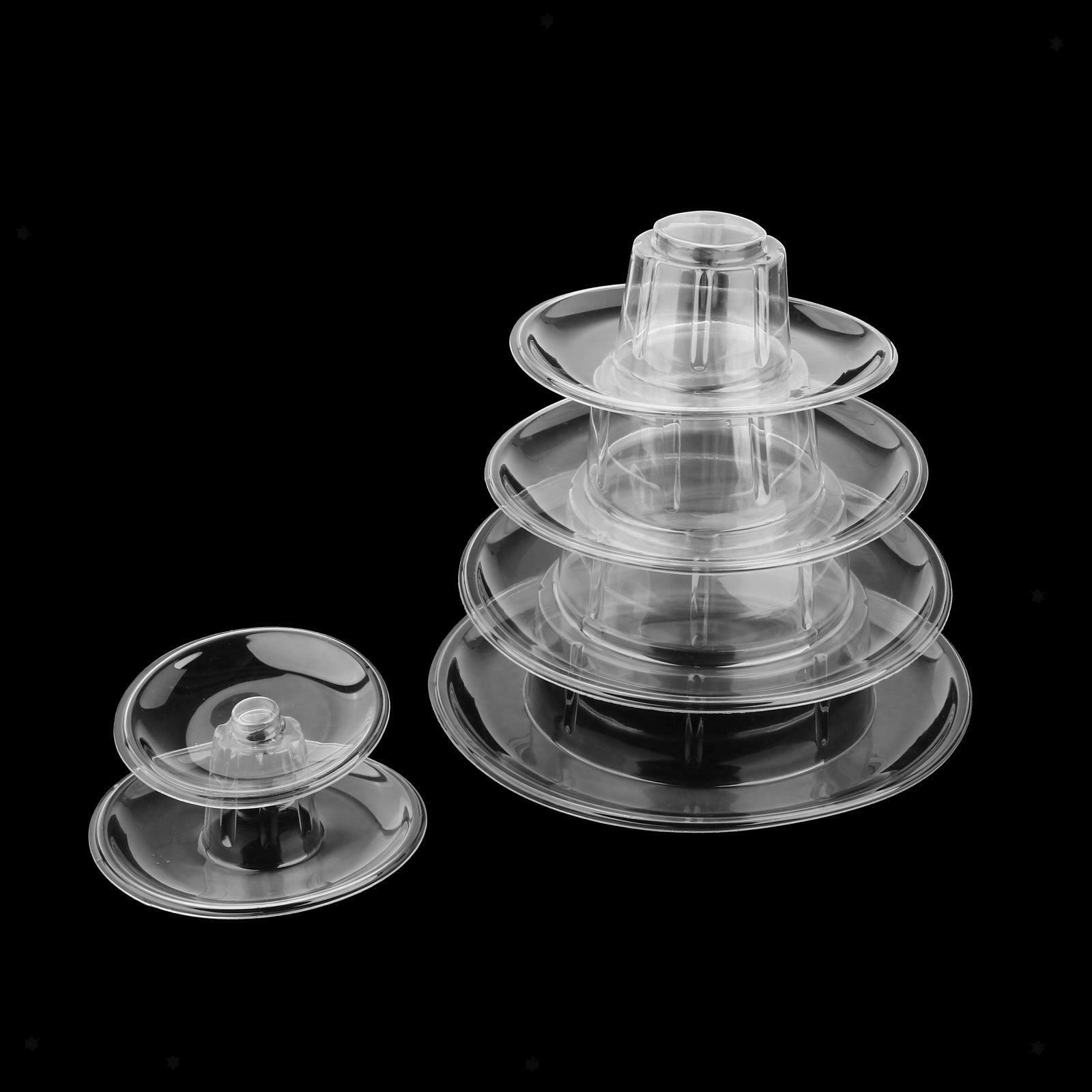 Macaron Tower Stand Cupcake Display Wedding Cake Tray Bakery Party Decor