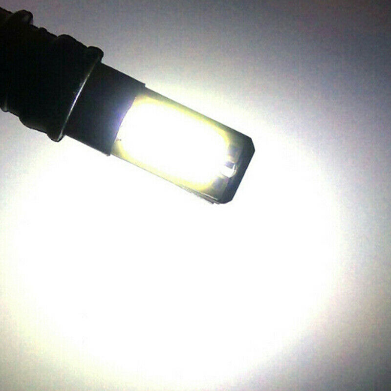 10Pcs LED Cob White T10 W5W Light Bulbs Side Light Canbus Clearance LampsJCAU DD