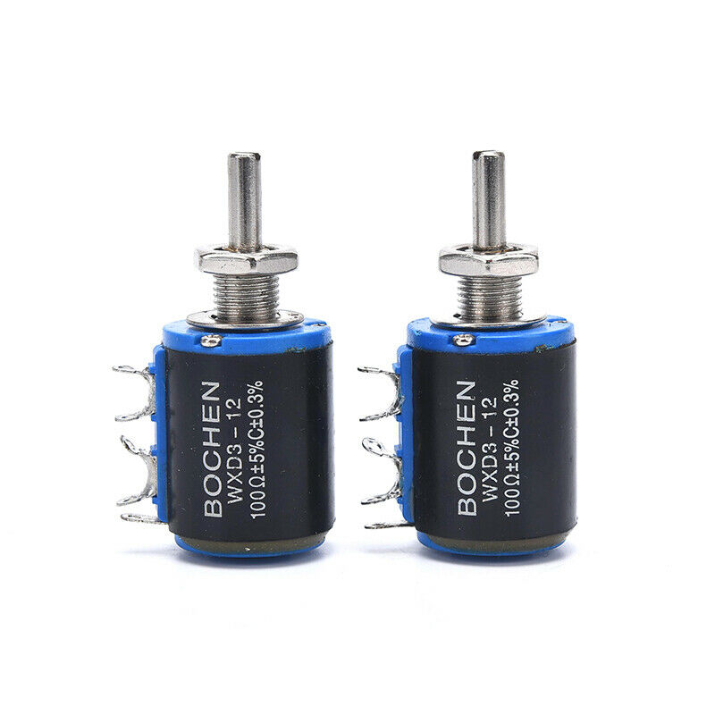 WXD3-13-2W 100 ohm Wirewound Multi-Turn Potentiometer   Adjustable Resistanc WF