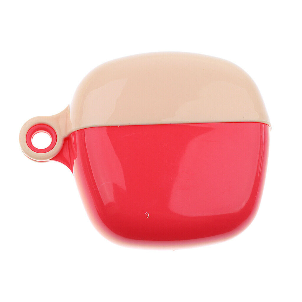 Infant Baby Pacifier Container Holder Dummy Box Travel Storage Case Red