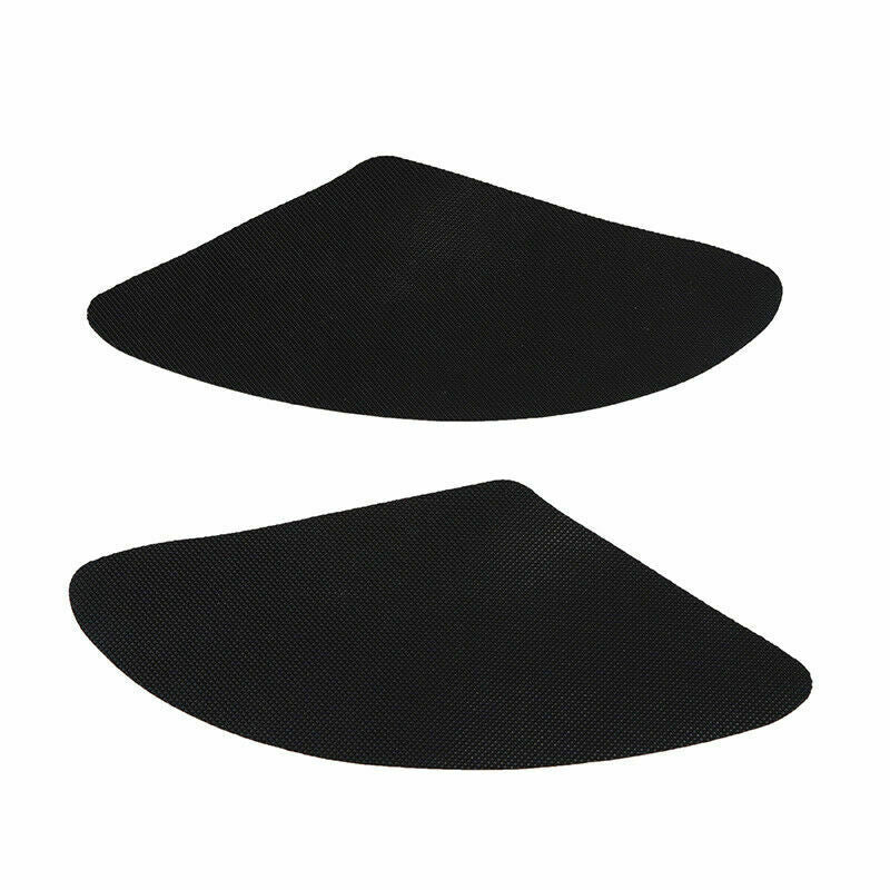 2PCS Motorcycle Rubber Tank Traction Side Pad Fuel Gas Knee Grip Protector PSB