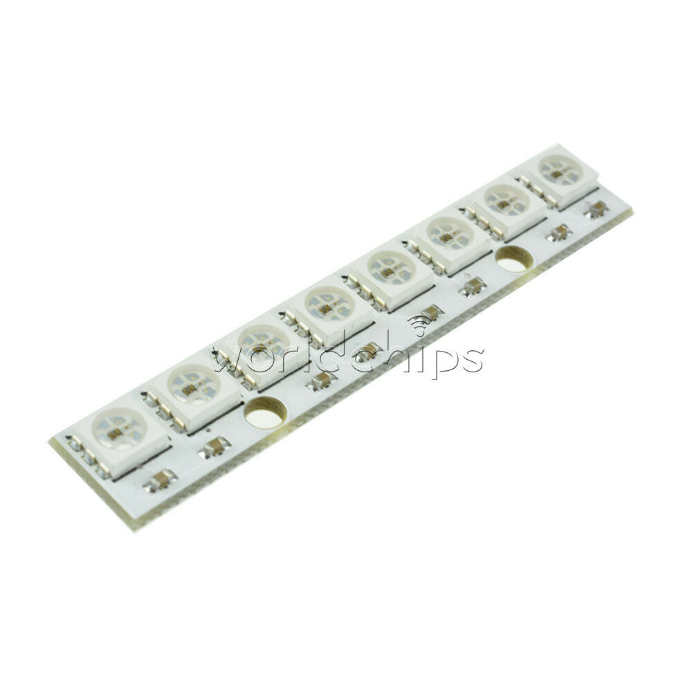 8-Bit 5050 WS2812 RGB LED Driver Board 5V Lamp Panel Module For Arduino AVR PIC