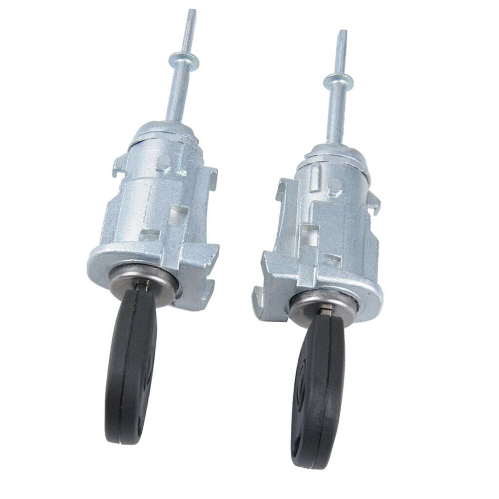 2pcs/set Car Left +Right Door Lock Cylinder Vehicle Door Safety Lock Core