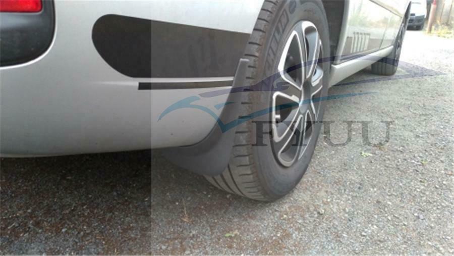 2PCS 320 x 214mm Front Rear Car Mud Flap Mudflaps Splash Guards Fender Universal
