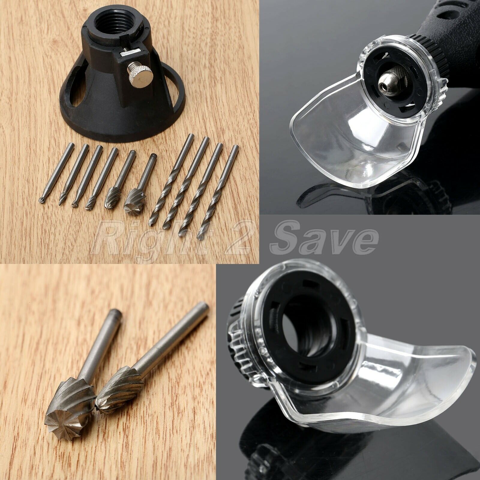 Grinder Rotary Tool Accessory Bit Set Sanding Grinding Polishing Cutting Kit R2S