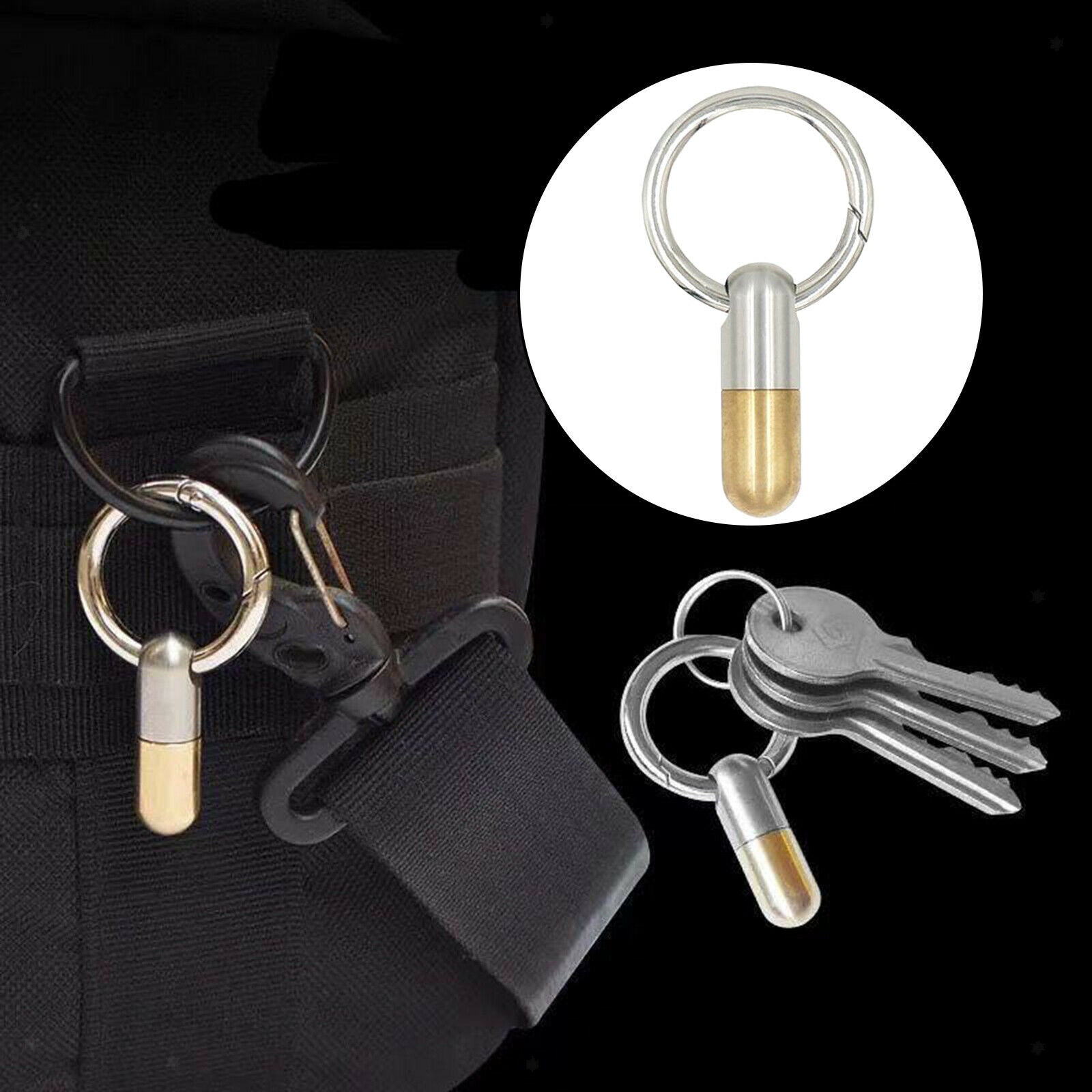 Portable Capsule Cutter Keyring Versatile Cutting Tool Opp Bag Packing