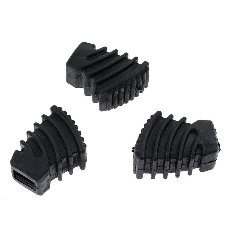 3x Small Drum Feet for Drum Set Hardware Percussion Instrument Parts Accs