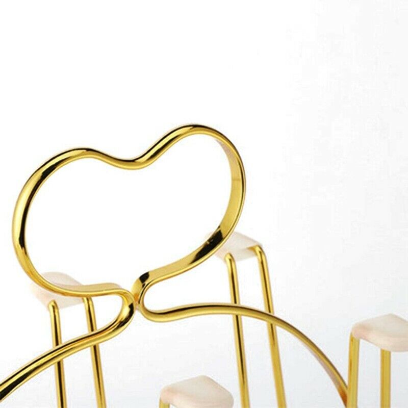 Cup Drying Rack Stand, Metal Bottle Drying Organizer Stand with 6 Cups or MuW3X3