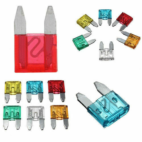 60pcs Auto Car Truck Mini Blade Fuses 5A 10A 15A 20A 25A 30A Fuse Assortment Kit