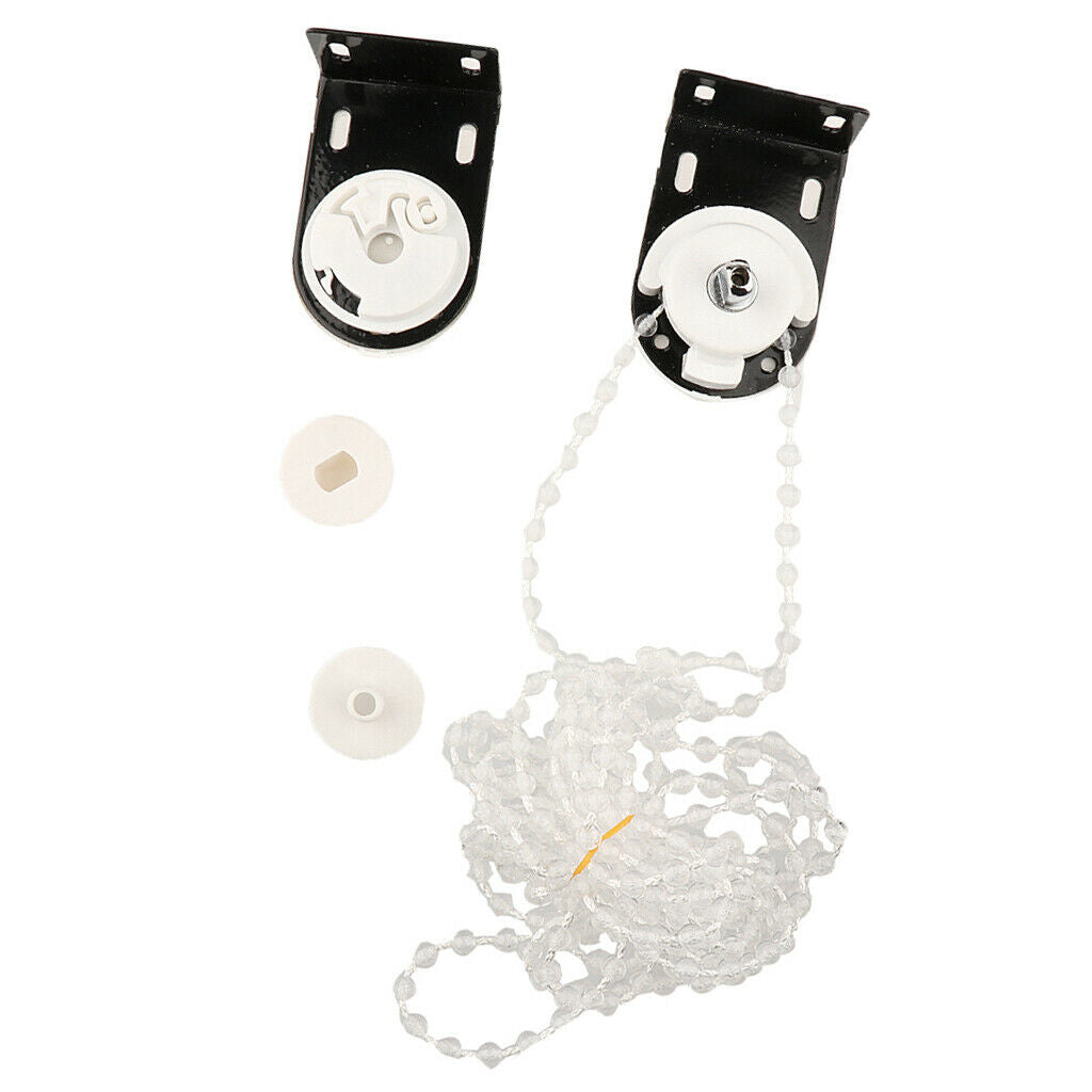Roller blind accessories including chain drive and clamp bracket, repair kit for