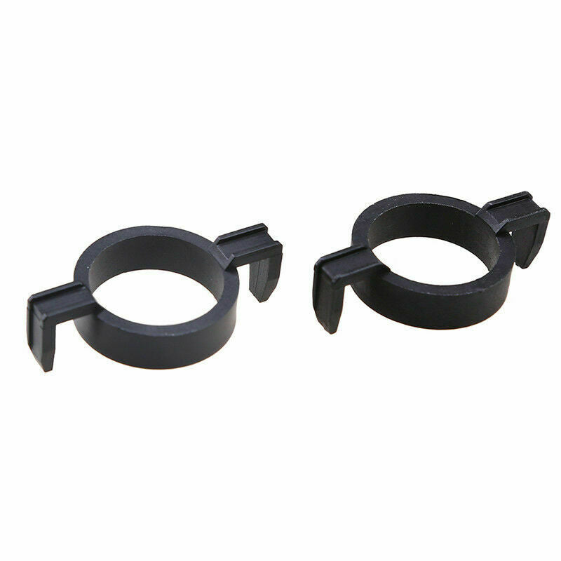 2x For Ford Mondeo H7 Plastic Xenon HID Headlight Bulb Base Holder Adapter Black
