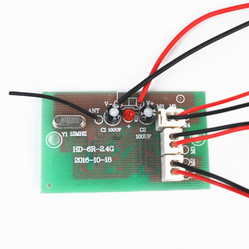 2.4G 6 Channel RC Boat Robot Vehicles Remote Controller Receiver Board Set