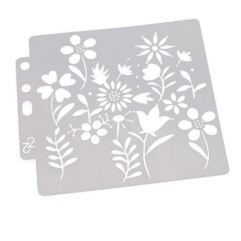 Different Airbrush Painting Stencil DIY Home Decor Scrapbooking Album Crafts Art
