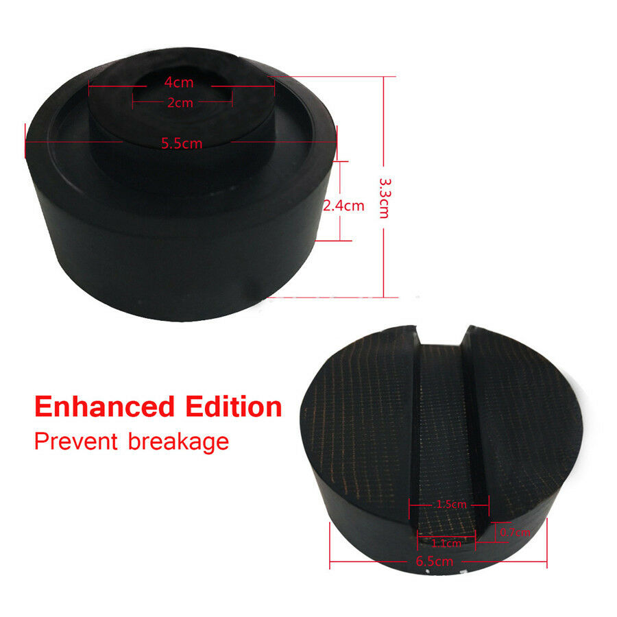 Universal Car Floor Hydraulic Jack Disk Pad Adapter for Pinch Weld Side JACKPAD