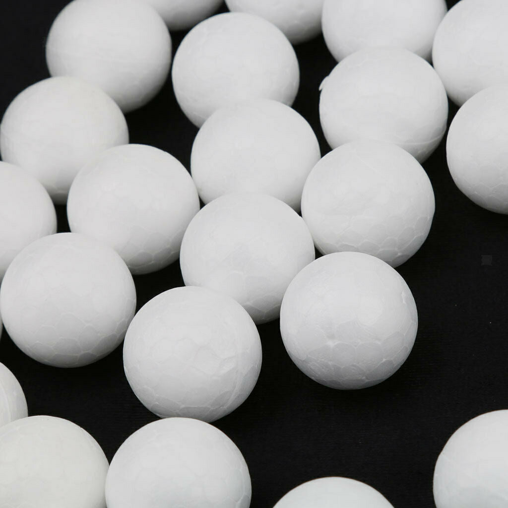 300PCS 10-20mm Modelling Polystyrene Styrofoam Foam Ball   Wedding Decor