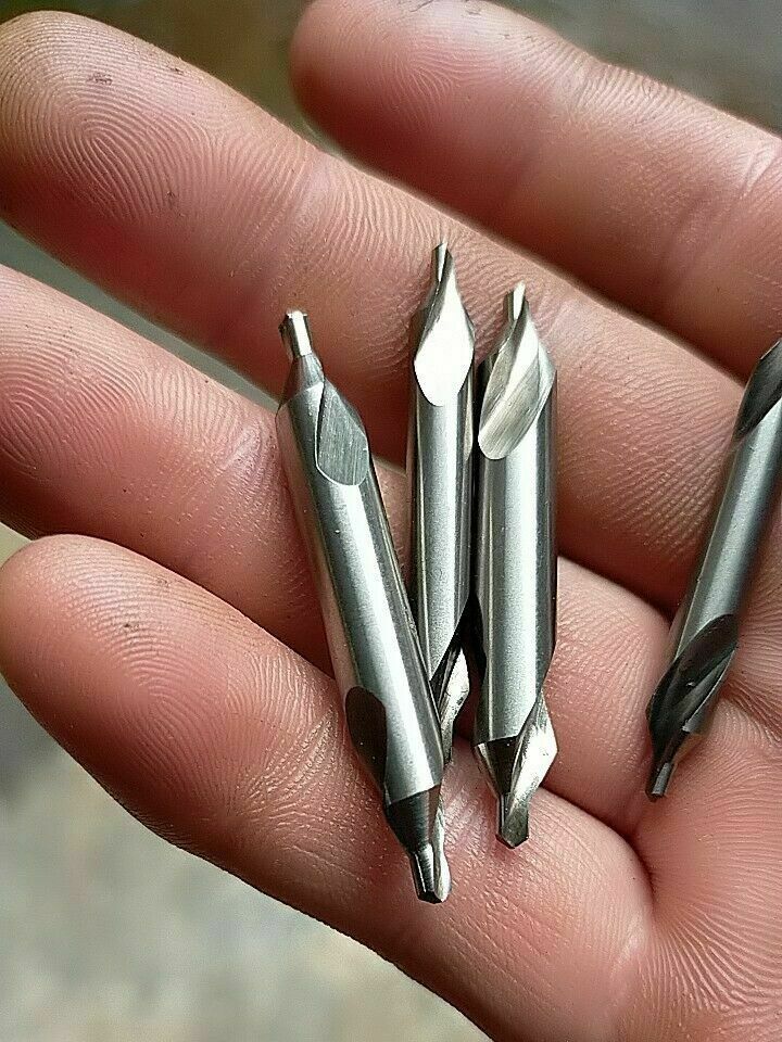 5pcs Φ3 High quality 3mm Premium HSS Center Drill 60° Combined Countersink TOOLS