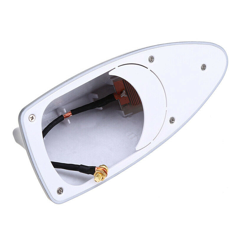 New Car Auto Roof Shark Fin Antenna Enhance Signal AM/FM Radio Aerial Universal