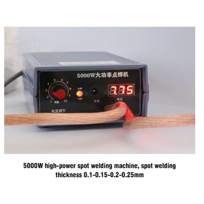 5000W Spot Welding Machine Small Handheld 18650 Battery Spot Welding ConvenienM6