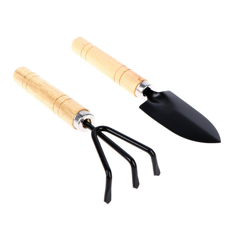 Home Gardening Tool Set Home-grown Mini Digging Suits Shovel Rake Garden .l8